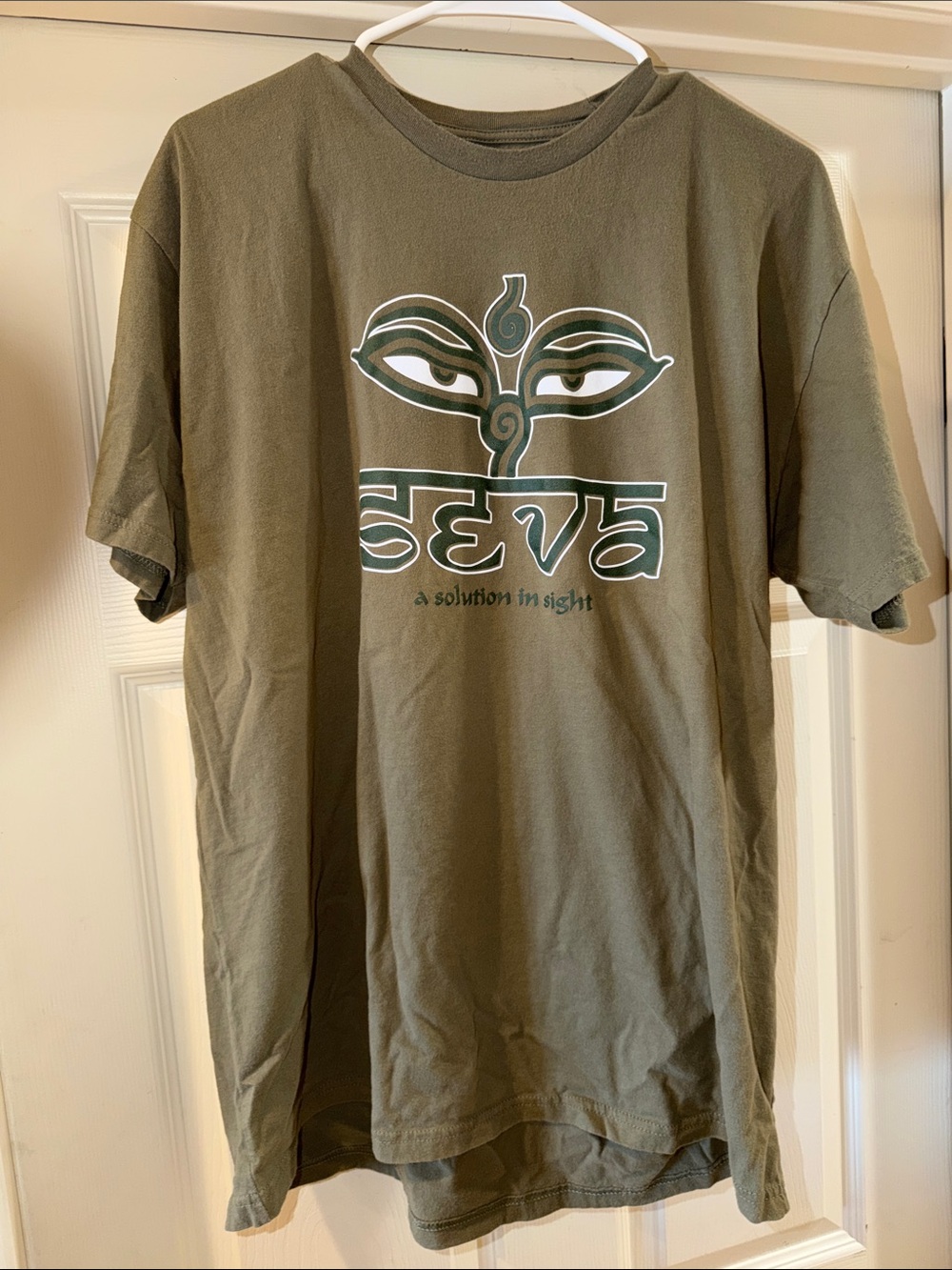 Classic Seva Foundation Grateful Dead Family Olive Green tee